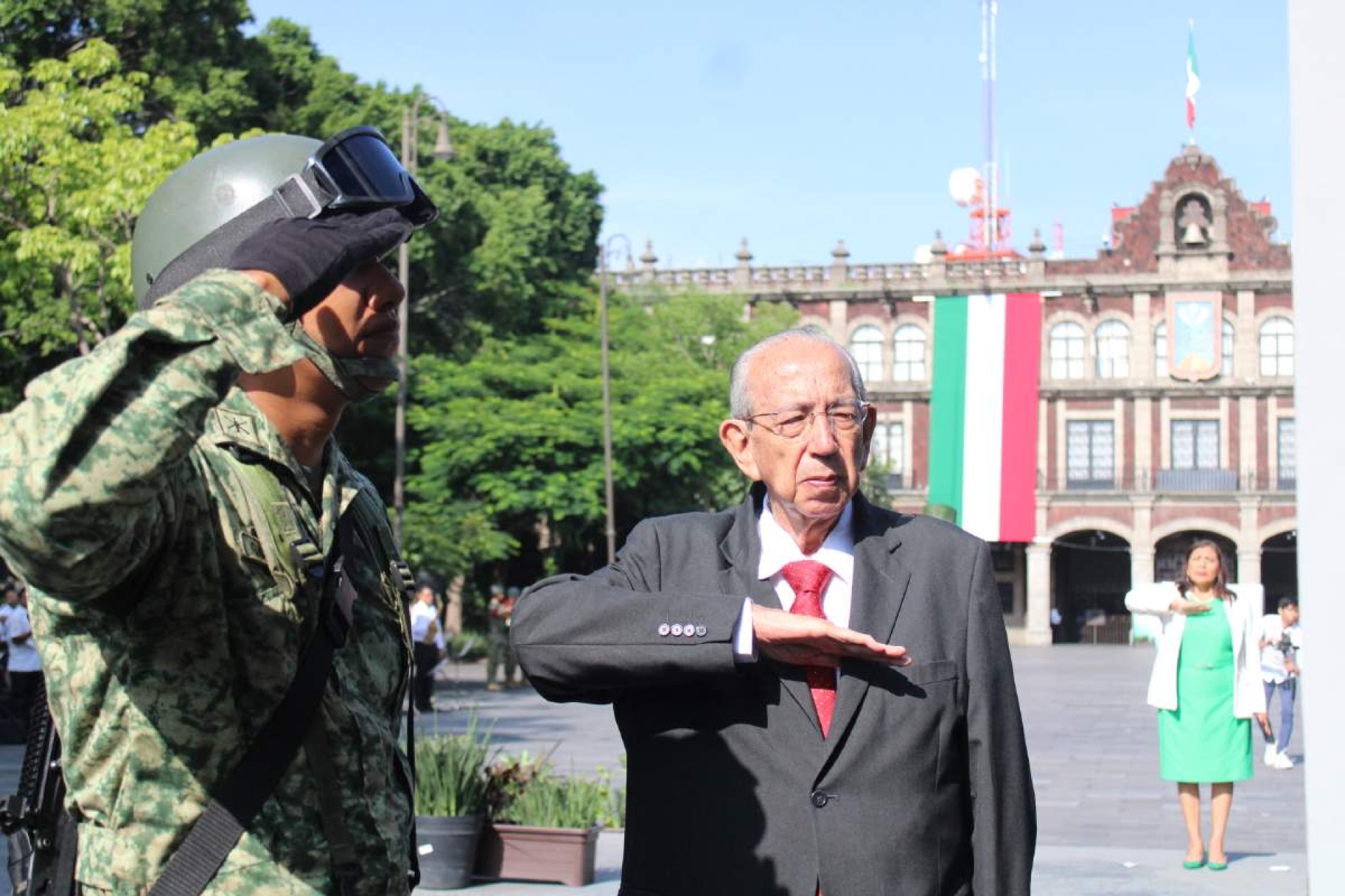 Alistan el desfile del 16 de septiembre