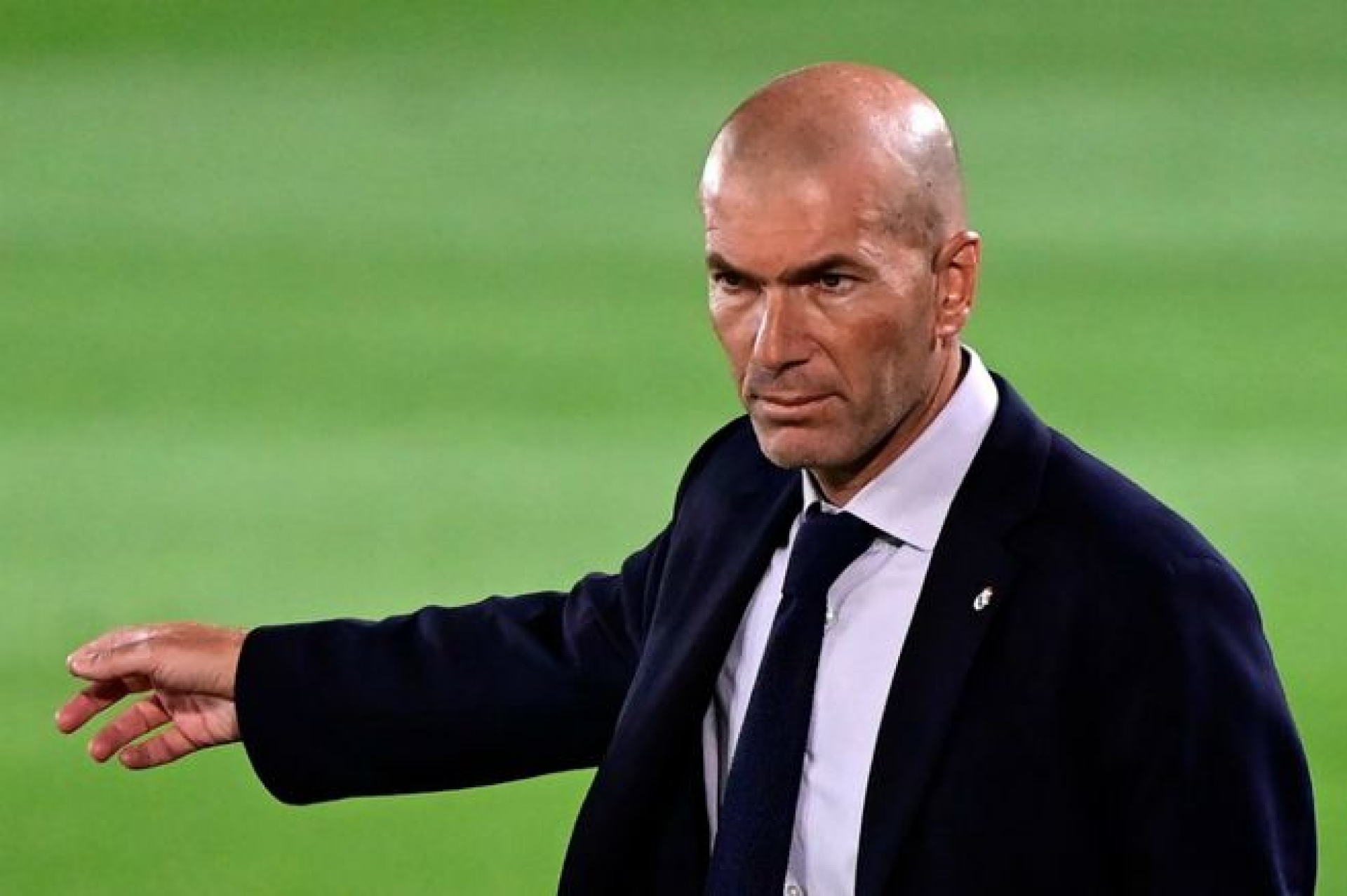 Zinedine Zidane, director técnico del Real Madrid, da positivo a COVID-19