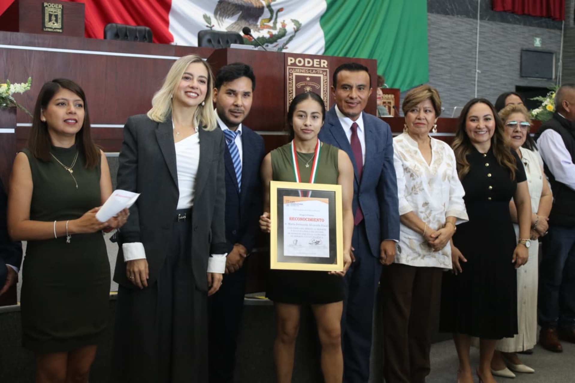 Entrega Congreso reconocimiento del 'Mérito al deporte y cultura física' y 'Mérito al emprendedor' en sus ediciones 2026