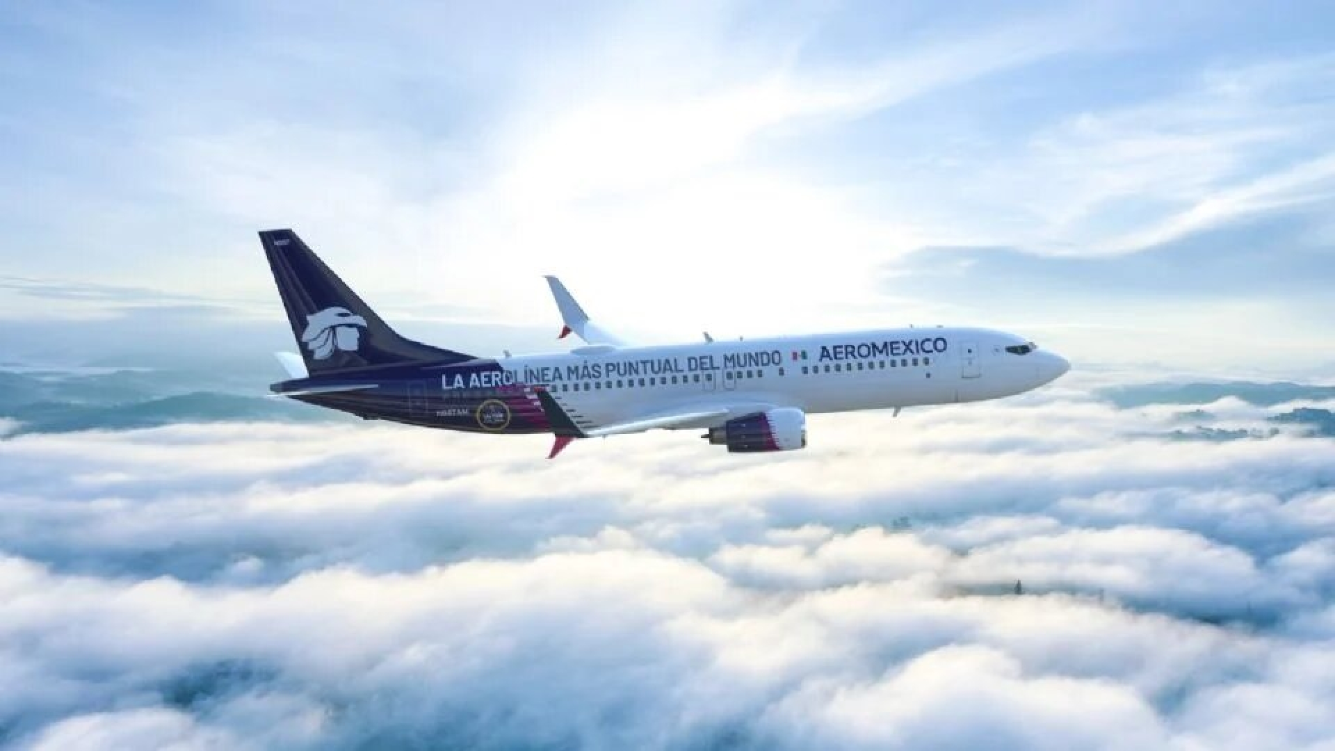 Aeroméxico es reconocida como la aerolínea más puntual del mundo