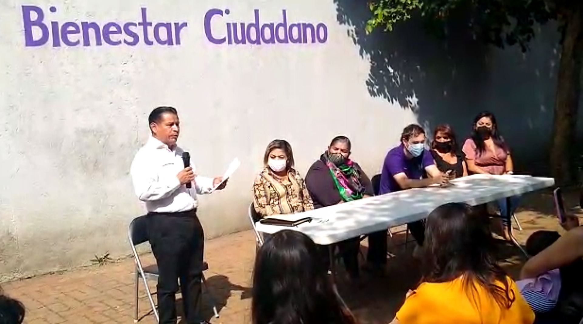 José Alfredo Salgado, coordinador del partido Bienestar Ciudadano en Cuernavaca