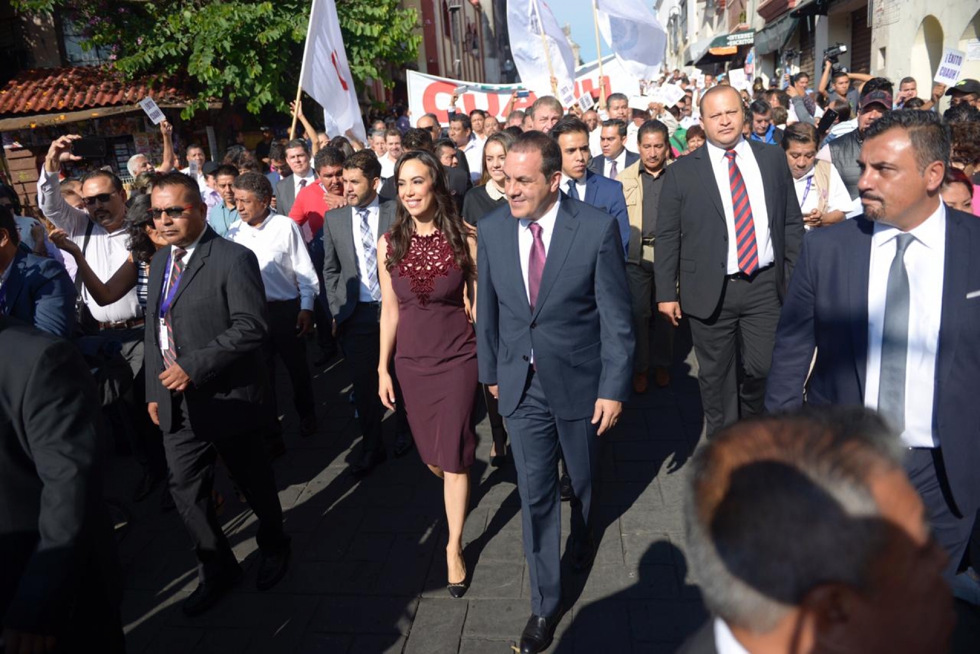 Hoy rinde protesta CBB como gobernador de Morelos