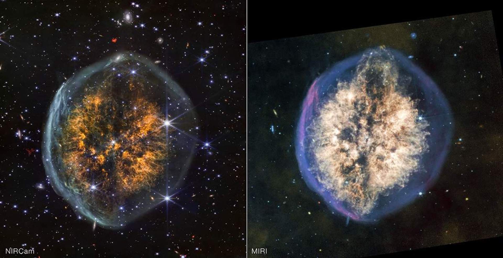 Telescopio espacial James Webb revela nuevos detalles de la 'Nebulosa Cráneo'