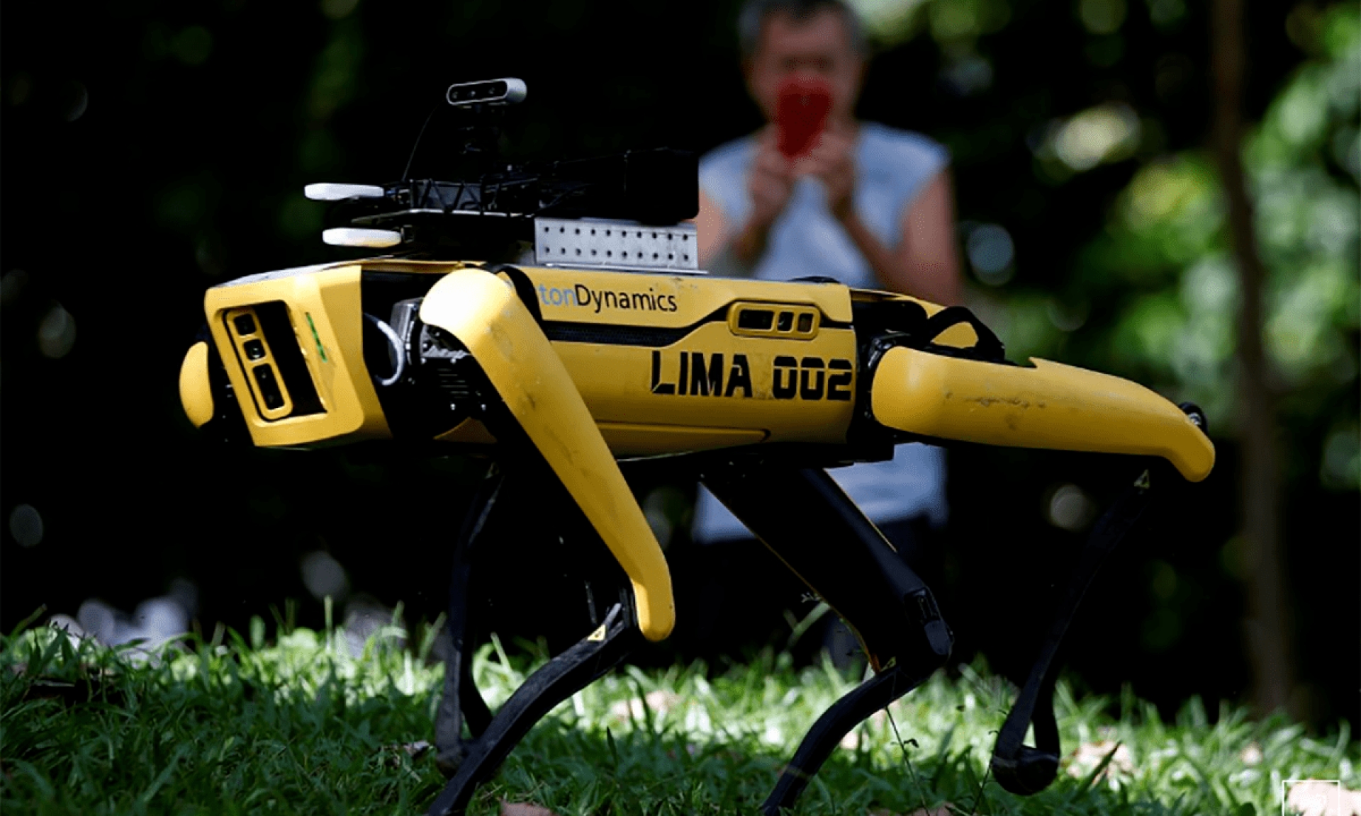 El RoboPerro de Boston Dynamics es el encargado de evitar contagios de coronavirus en Singapur
