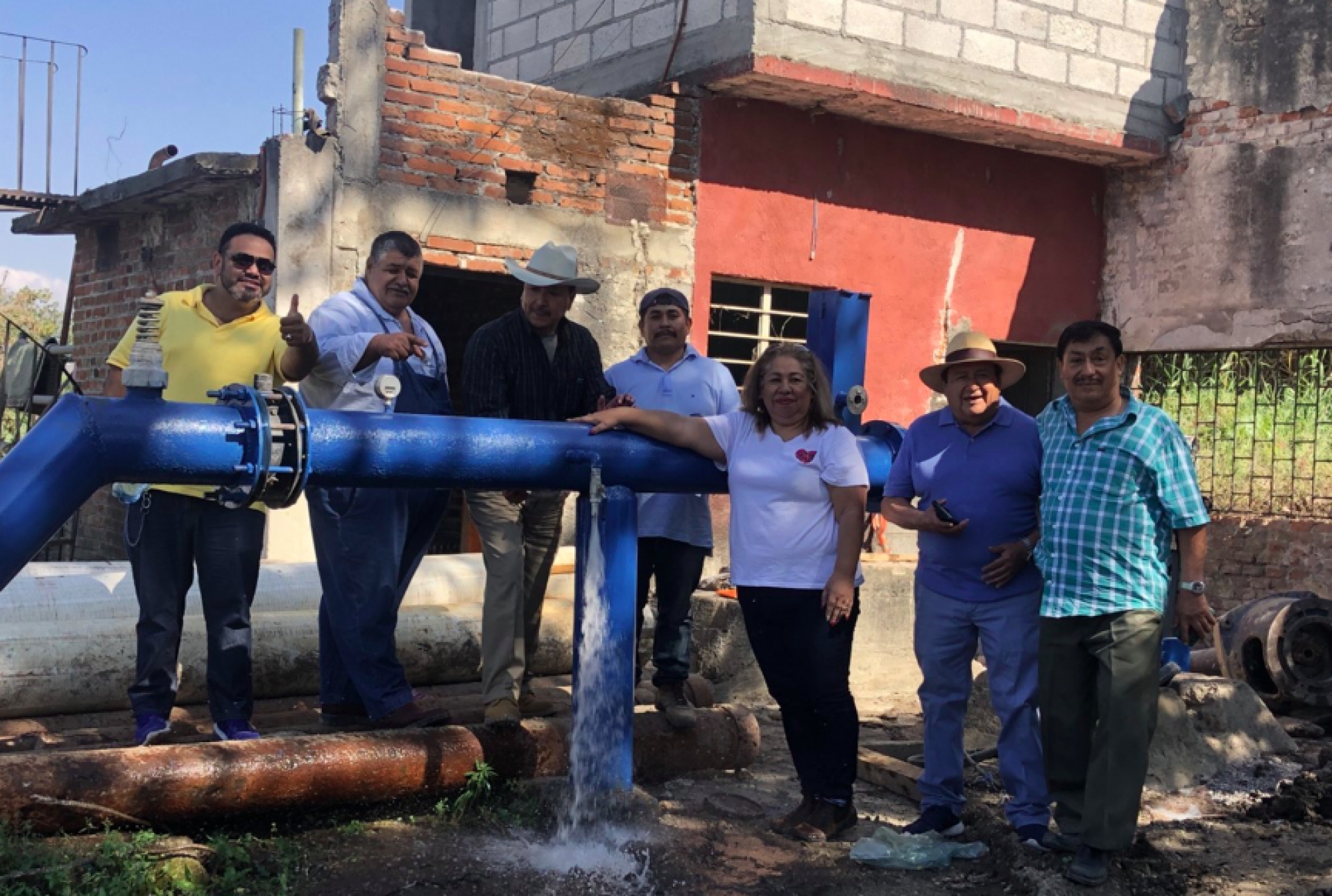 Rehabilitan pozo de agua en Itzamatitlán 