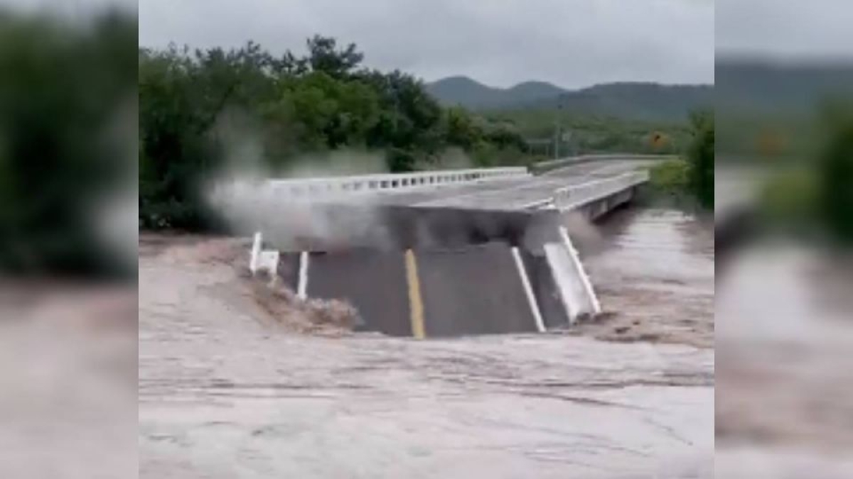 Comienza la investigación del colapso del puente 'El Quelite' en Sinaloa
