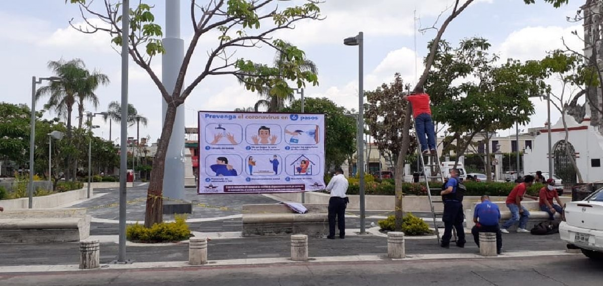Redoblan difusión de medidas de bioseguridad para prevenir contagios de covid-19