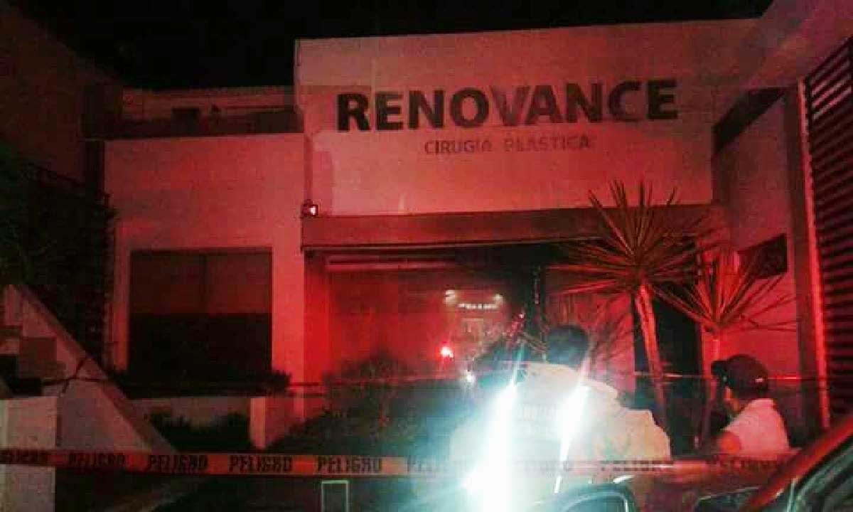 Incendio en una clínica de cirugía plástica causó daños