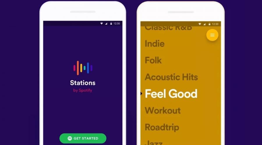 Spotify lanza Stations, una app para Android que permite escuchar música de manera sencilla