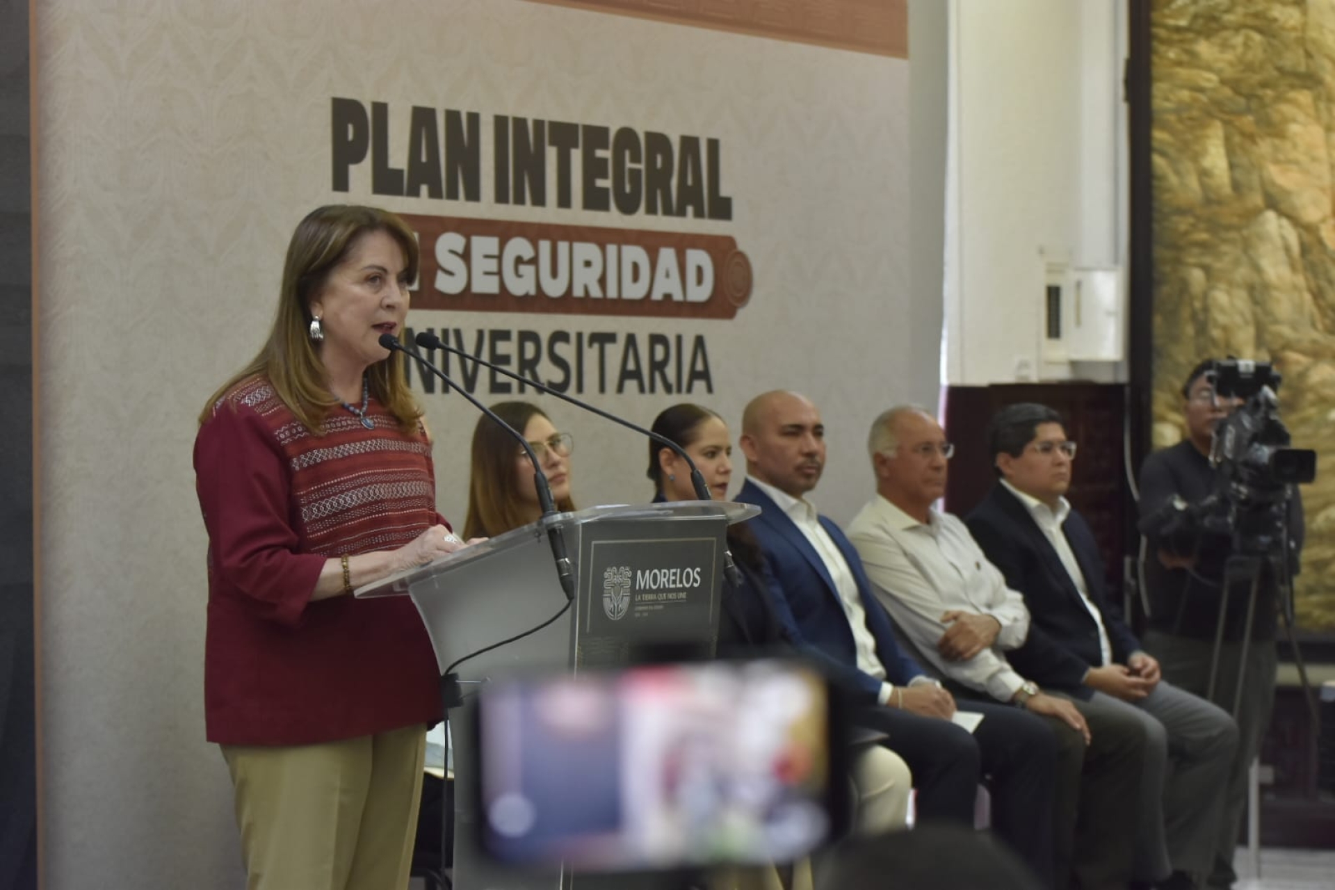 Presenta gobernadora Margarita González Saravia 'Plan Integral de Seguridad Universitaria'
