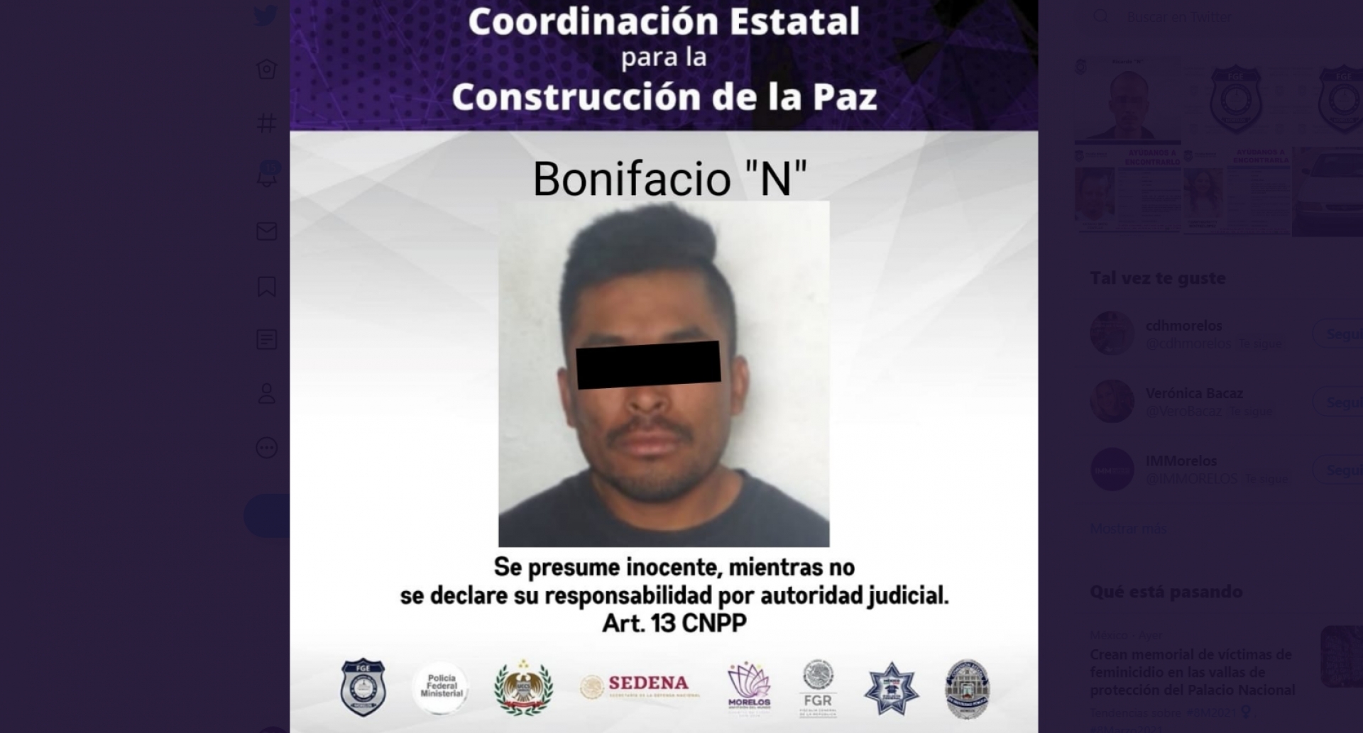Le pegó a su mujer