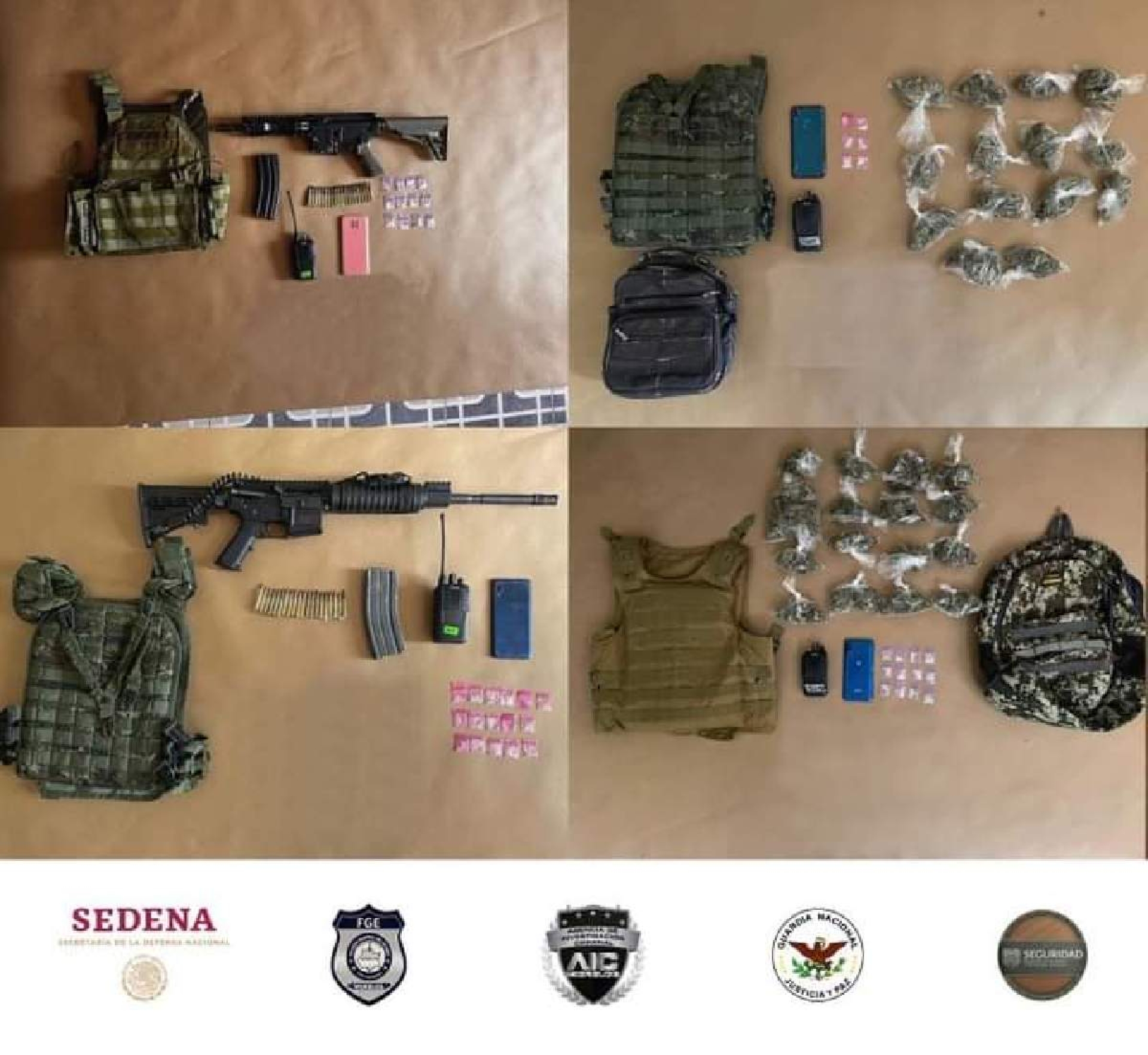 Arrestan a siete hombres armados en Zacatepec