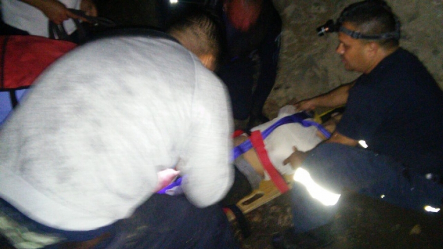 Un ebrio cayó a una barranca en Yecapixtla