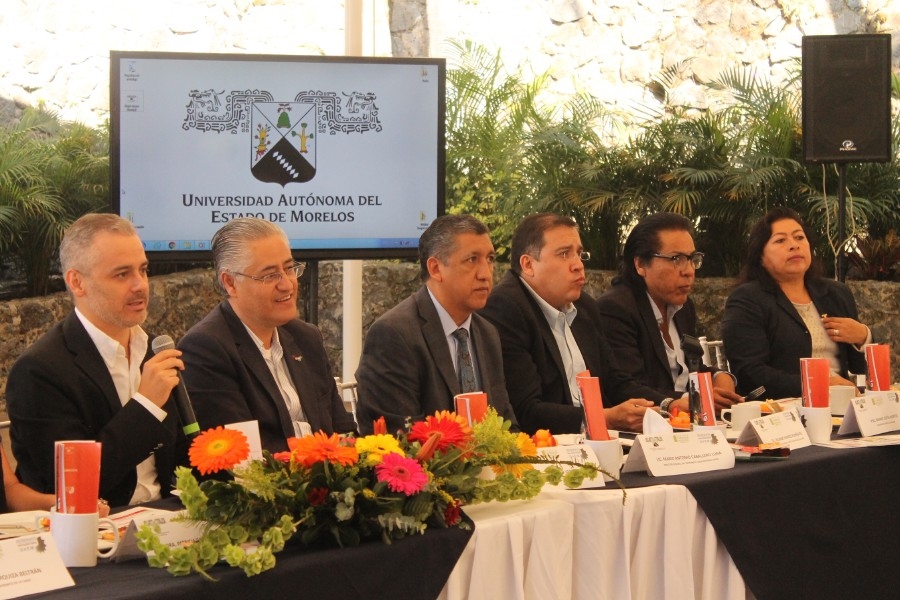 Resalta rector vinculación entre UAEM y sector productivo