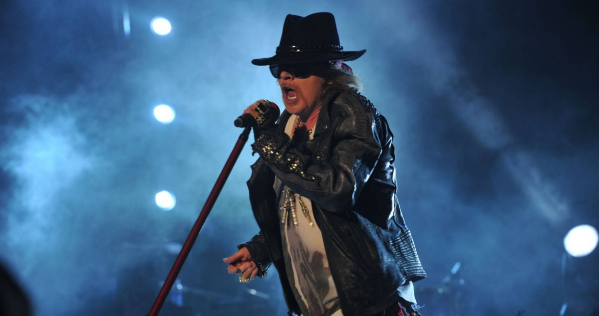 Los integrantes de Guns N’ Roses, detenidos por posesión de armas