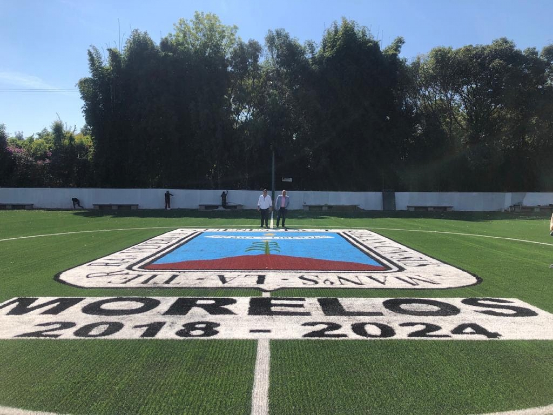 Rehabilita Sedeso unidad deportiva en Cuernavaca