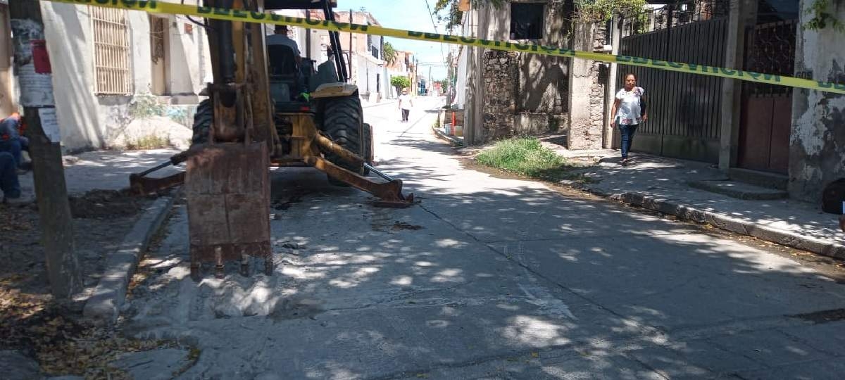 Comienza introducción de drenaje en calles de Jojutla