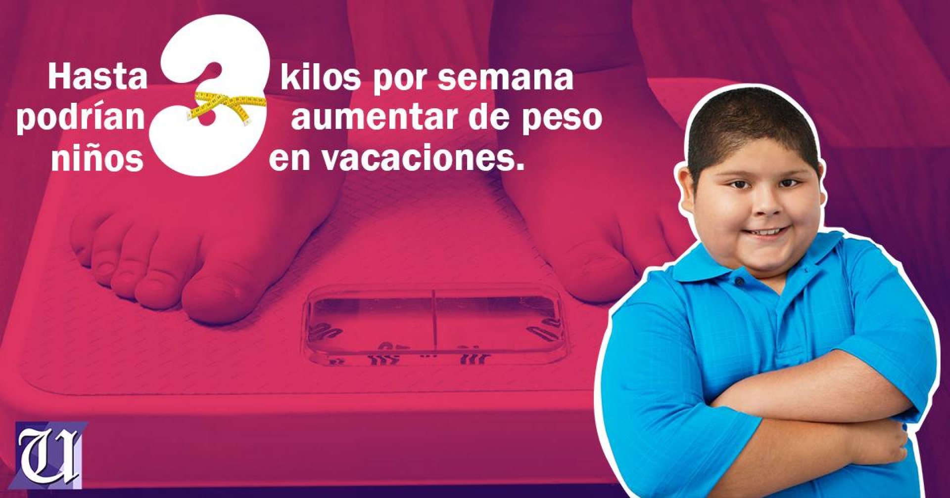 Hasta tres kilos por semana podrían aumentar de peso niños en vacaciones