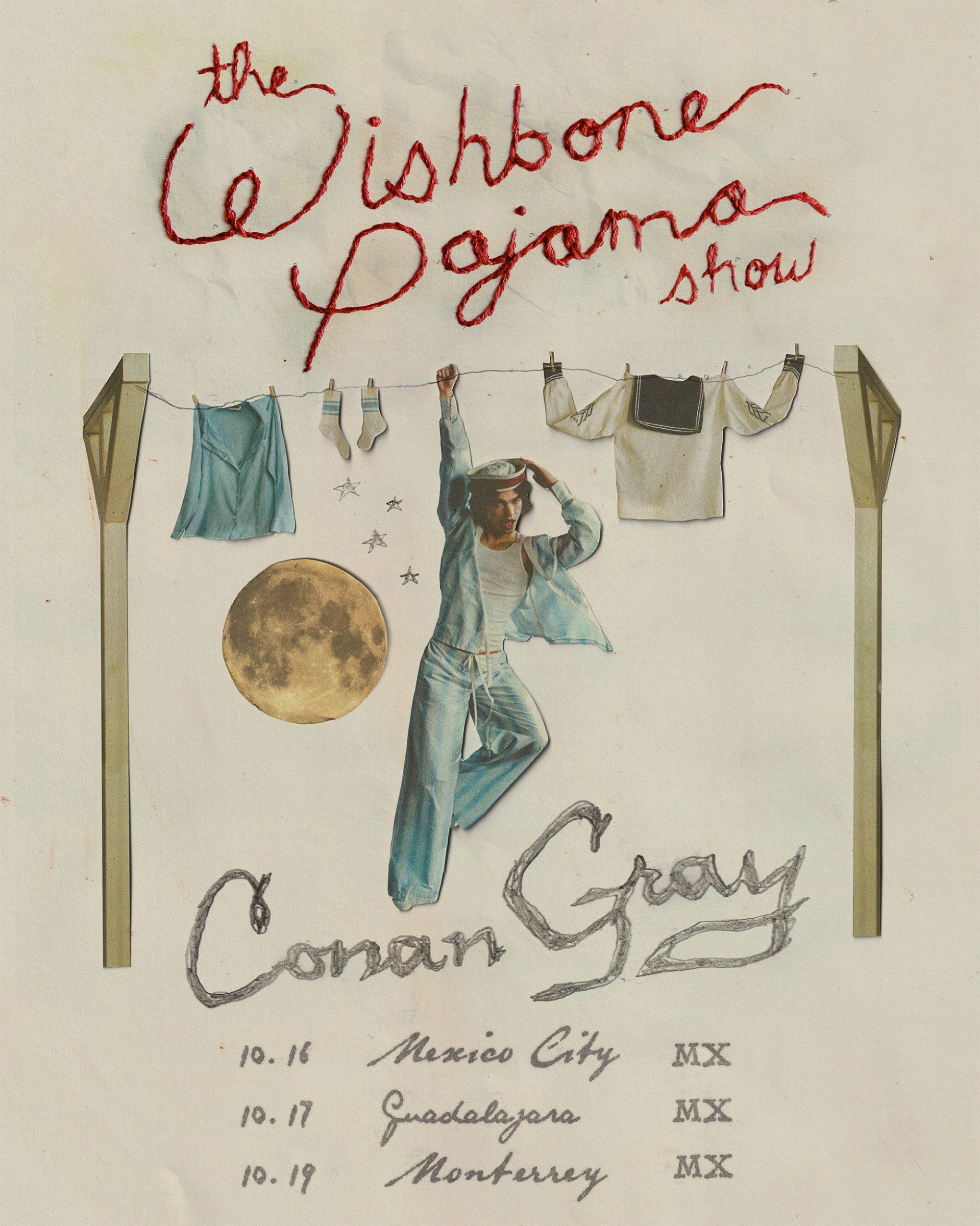 Conan Gray anuncia tres conciertos en México como parte de su gira 'The Wishbone Pajama Show'