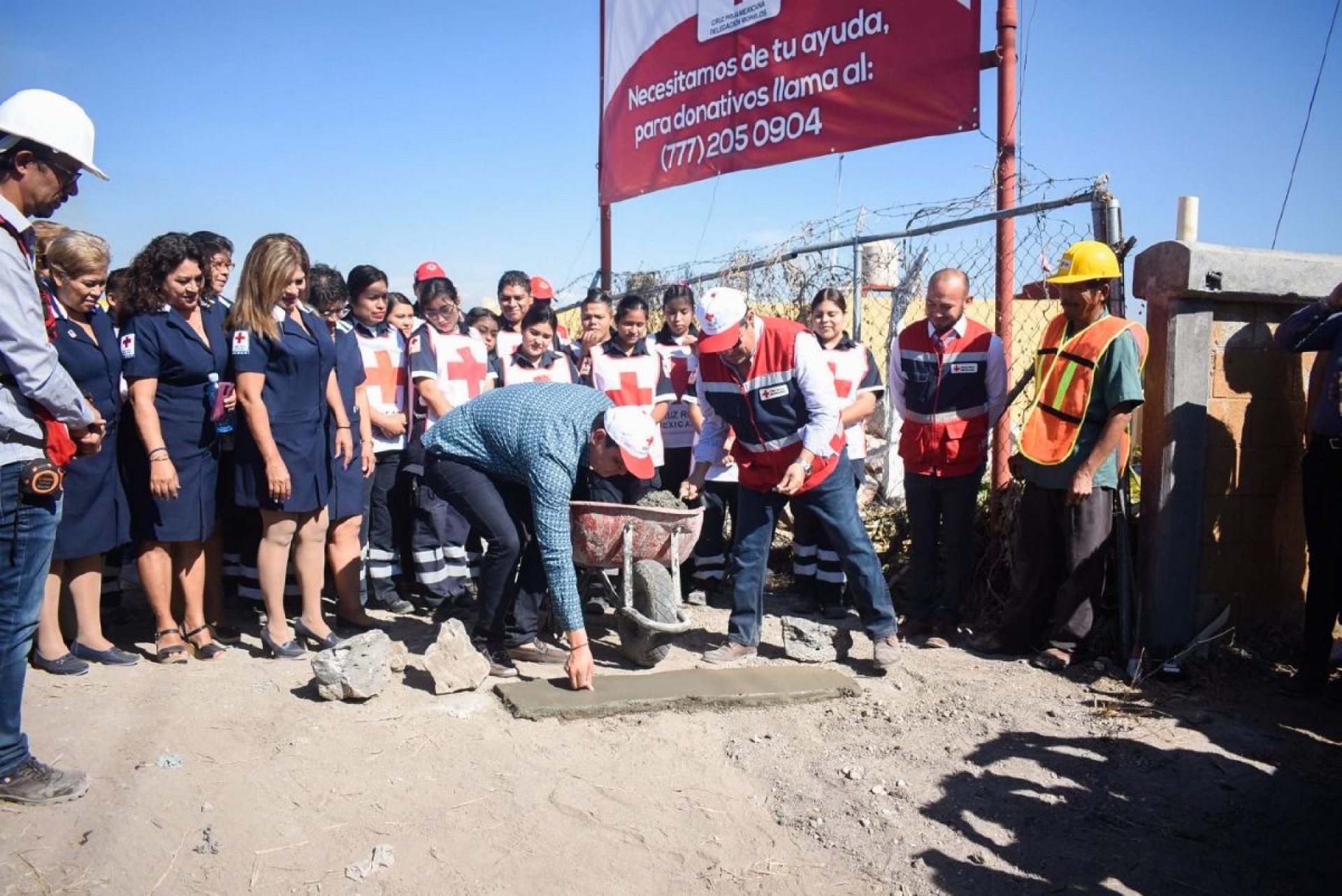 Inicia la construcción de la nueva base de la Cruz Roja en Jojutla