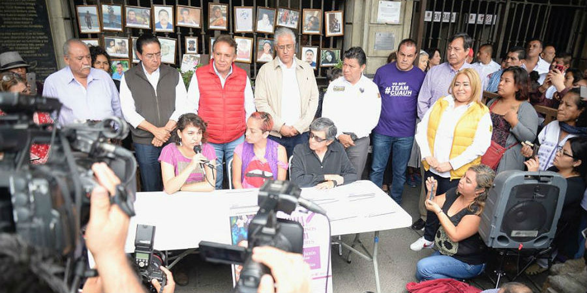 Se comprometen candidatos con organizaciones civiles a trabajar para erradicar la violencia de género