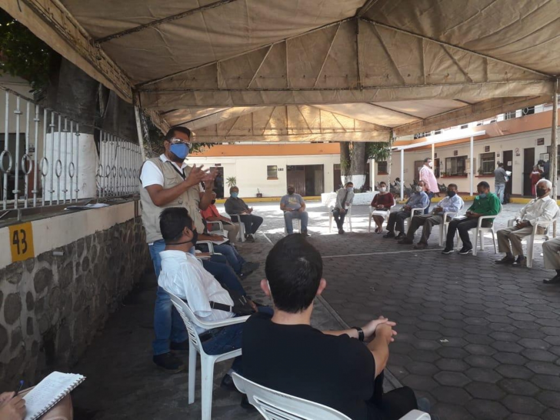 Capacita comuna a representantes de centros de culto