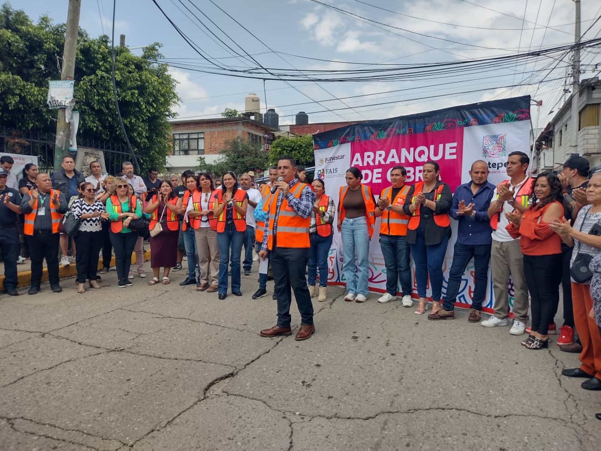 Jiutepec suma 39 obras públicas; alcalde anuncia inversión superior a 70 millones de pesos