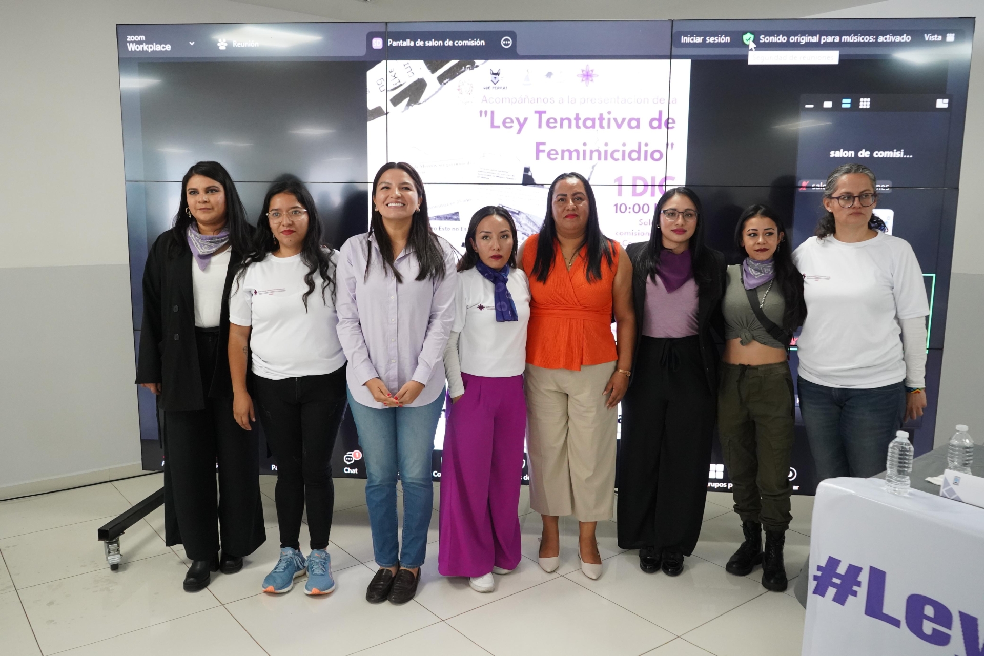 Recibe Congreso a víctimas de tentativa de feminicidio