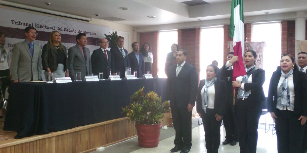 Se lleva a cabo cambio de magistrado presidente en el Tribunal Estatal Electoral