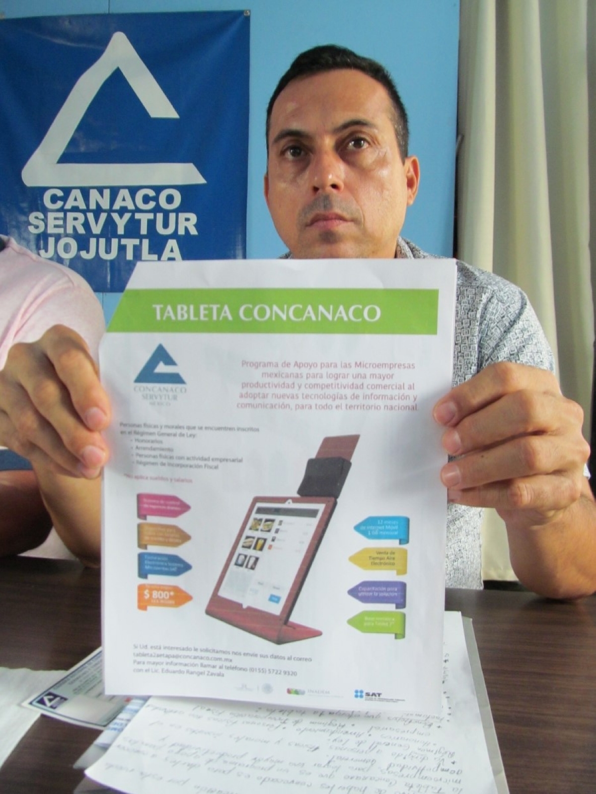 Cámara de Comercio distribuirá tabletas “Concanaco” en región Jojutla