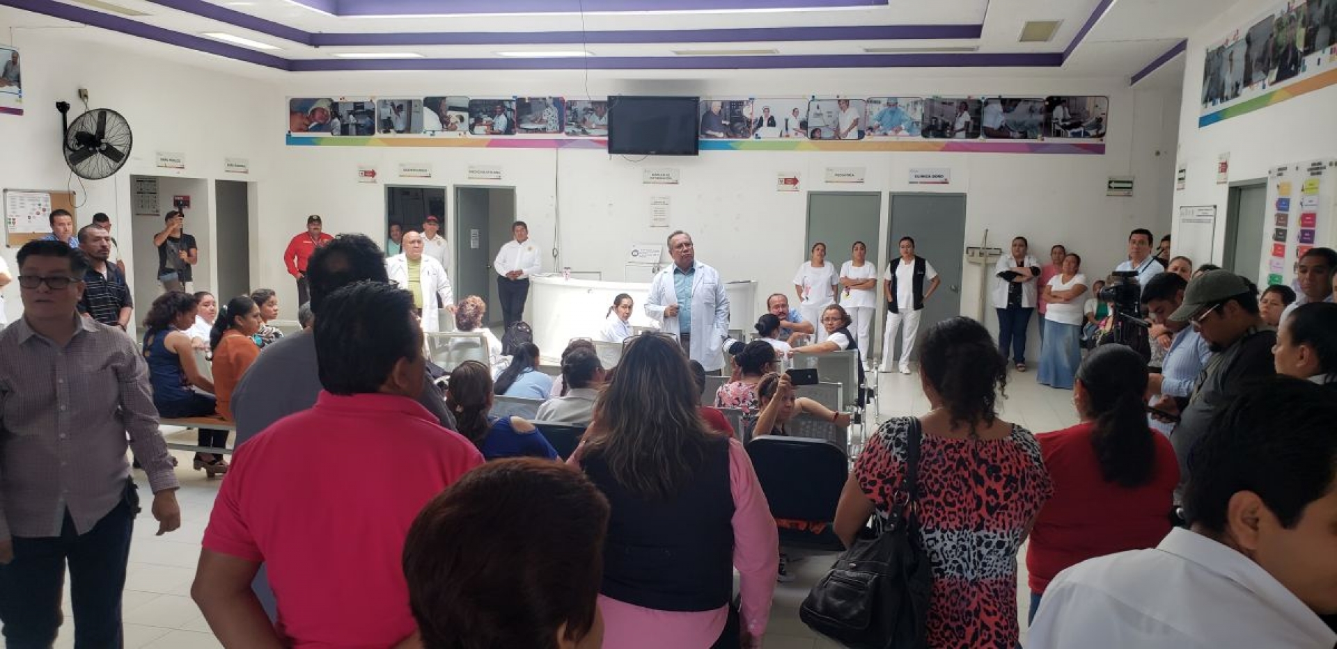 Trabajadores del hospital de Tetecala exigen seguridad