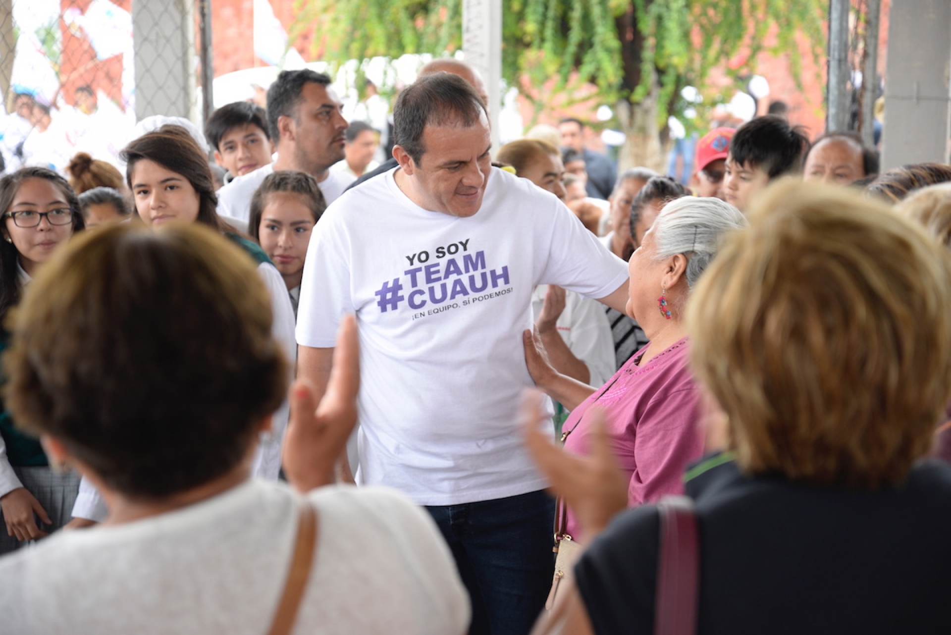 Cuauhtémoc Blanco visitó Yautepec