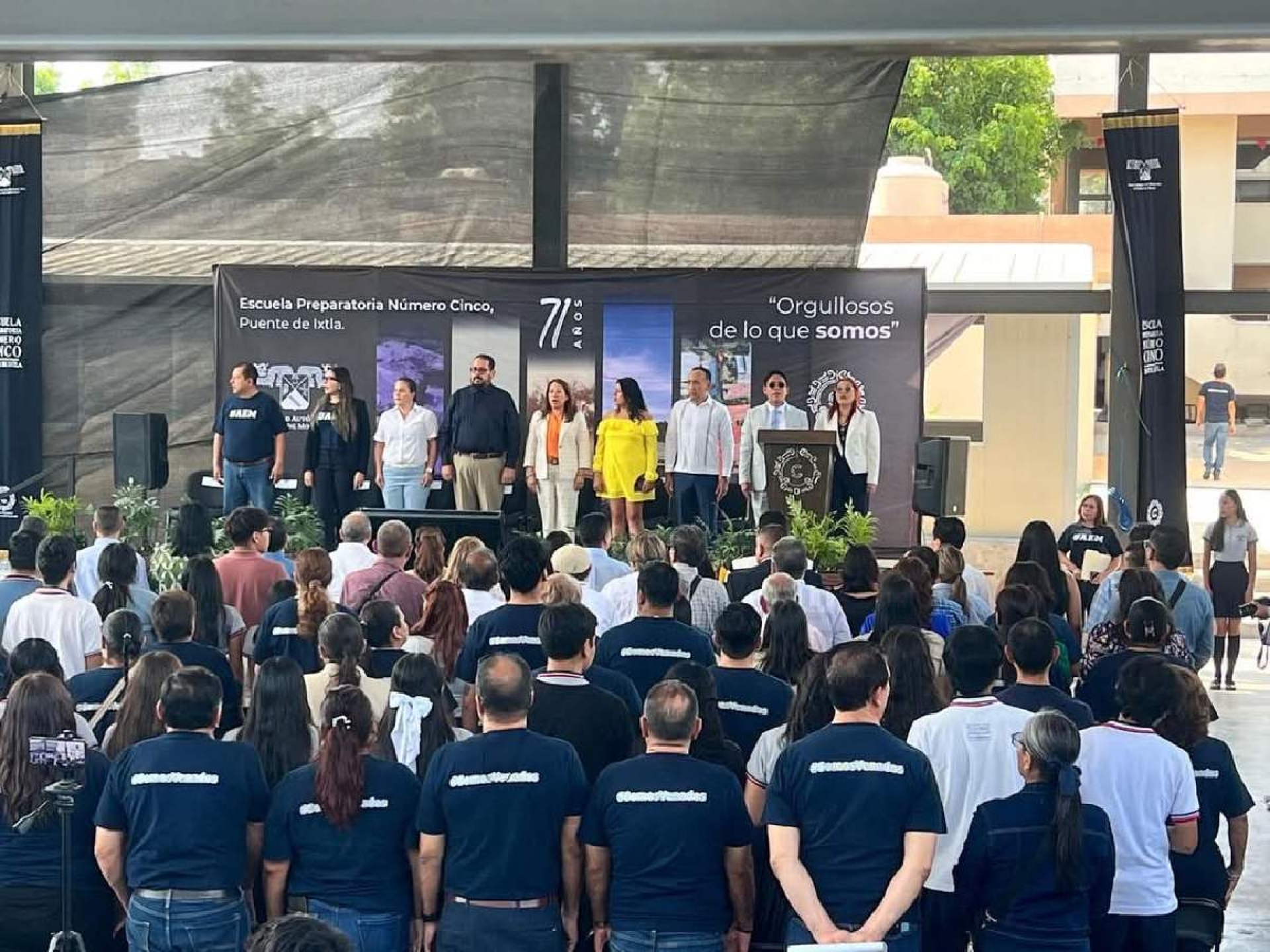 Conmemoran 71 años de la Preparatoria 5 de la UAEM