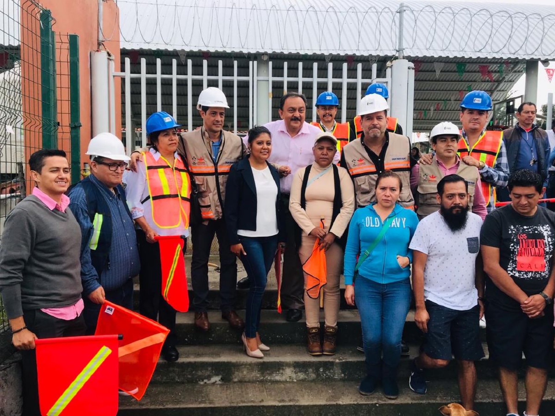 Arrancan la construcción de la barda perimetral en la primaria de la colonia Nueva Santa María