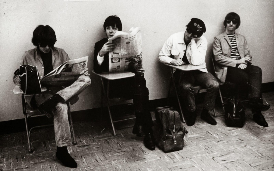 Revelan imágenes inéditas de los Beatles