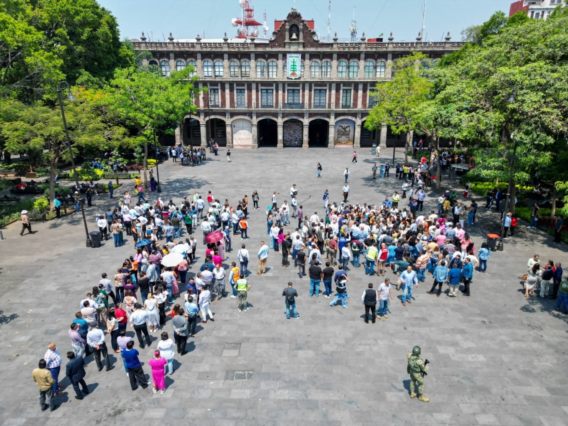 Destaca Morelos por alta participación en el Primer Simulacro Nacional 2026