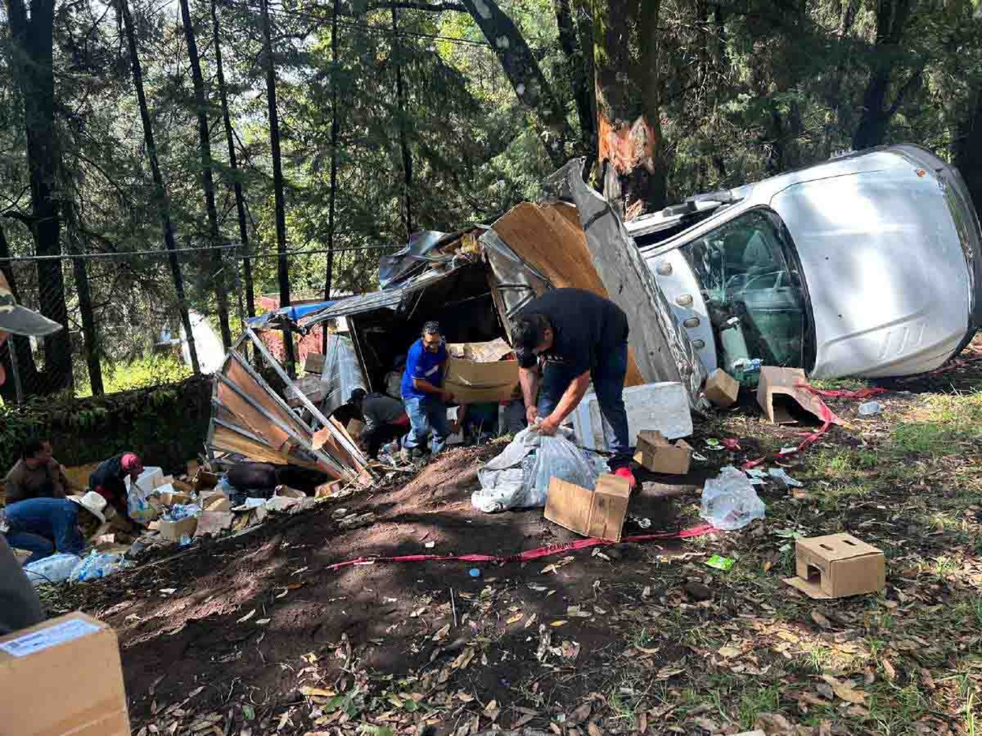 Roban víveres que eran para damnificados del huracán “Otis”