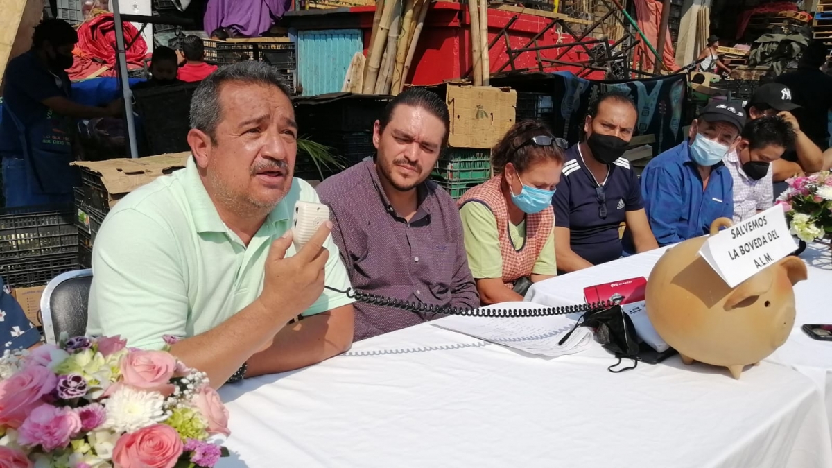 Temen comerciantes del mercado ALM colapso de la nave principal
