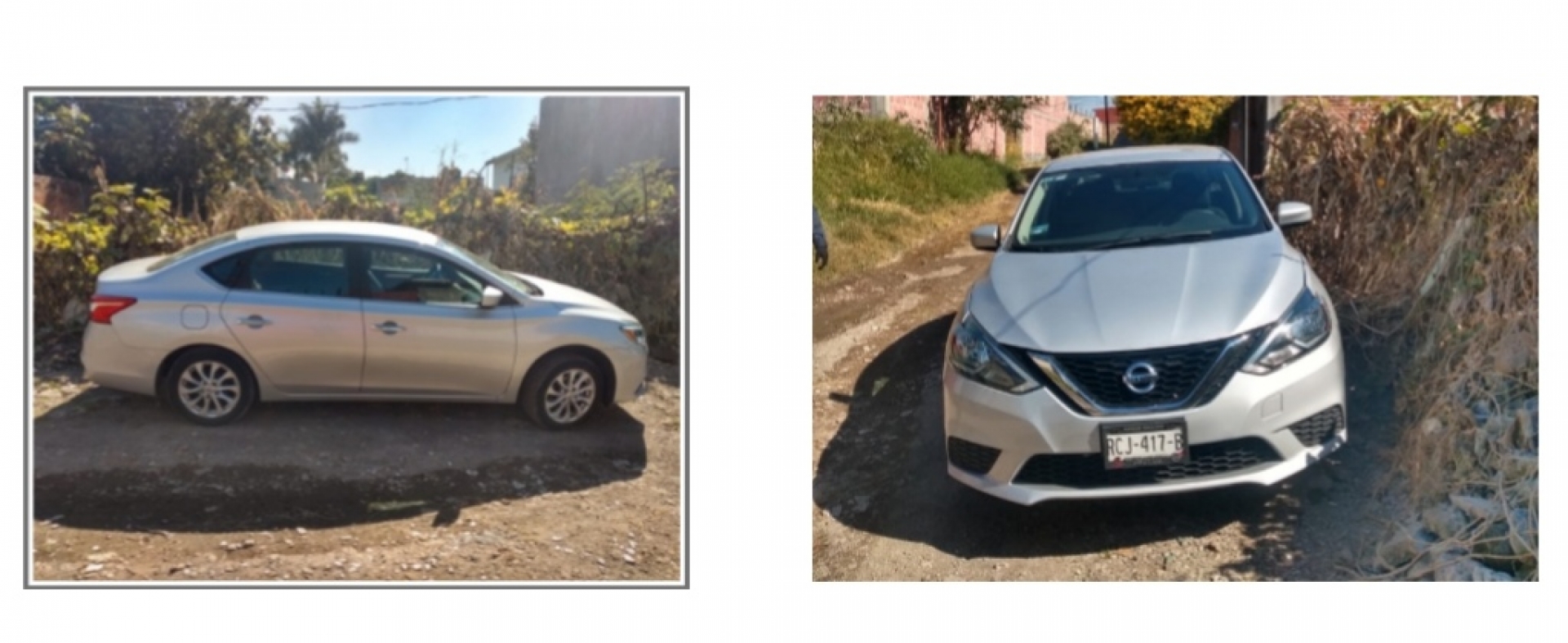 Abandonan en Atlacomulco un auto robado