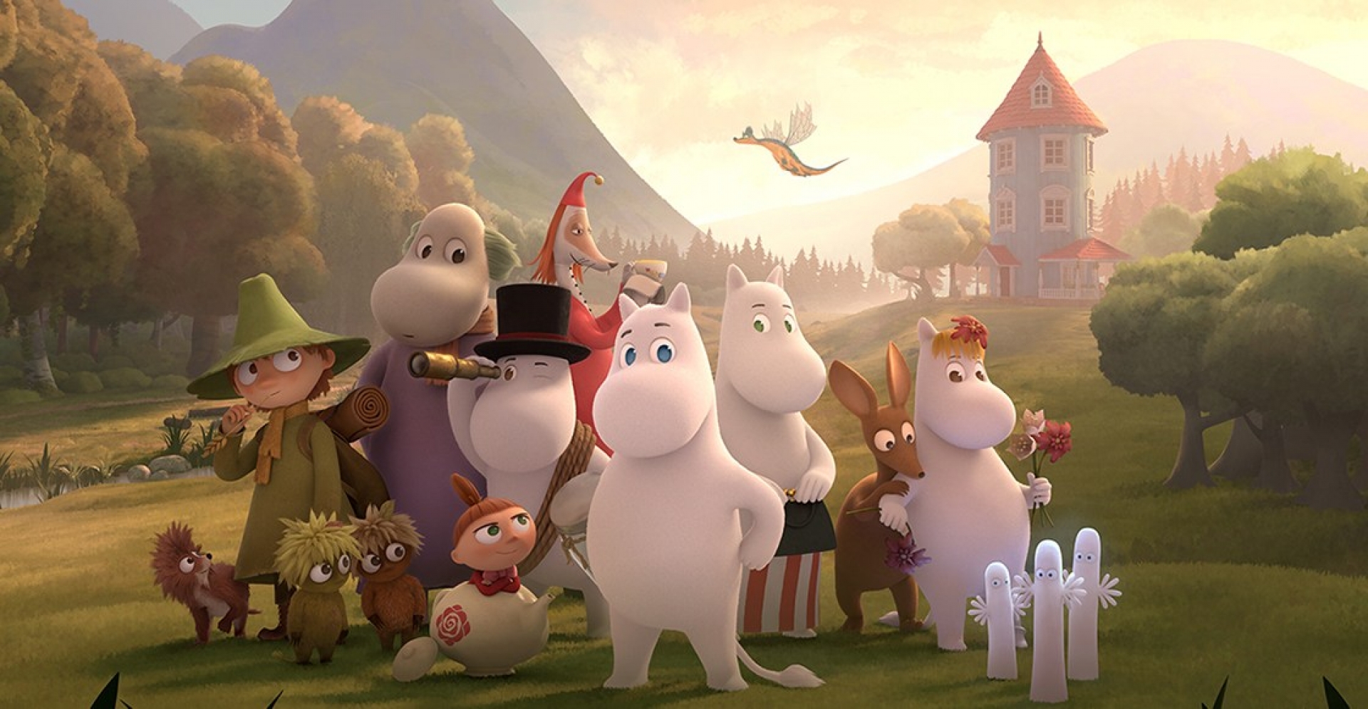 Mira el primer tráiler de 'Moomin Valley'