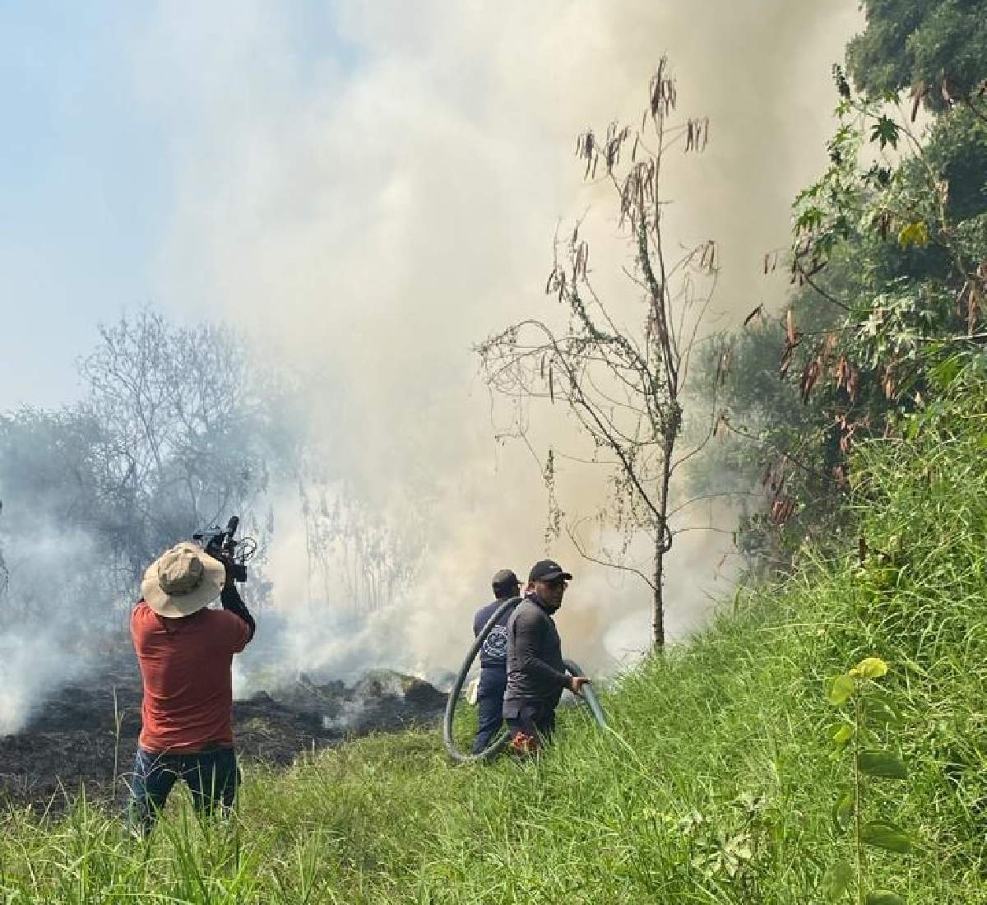 Proliferan incendios en Yautepec por altas temperaturas