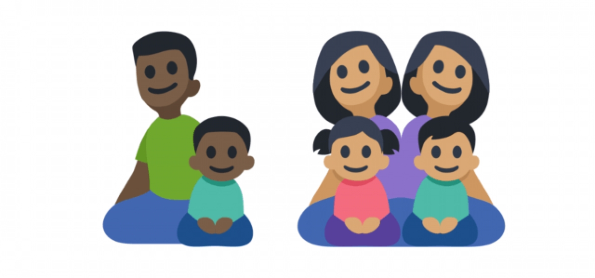 Facebook añade 125 nuevos emojis dedicados a la diversidad de las familias