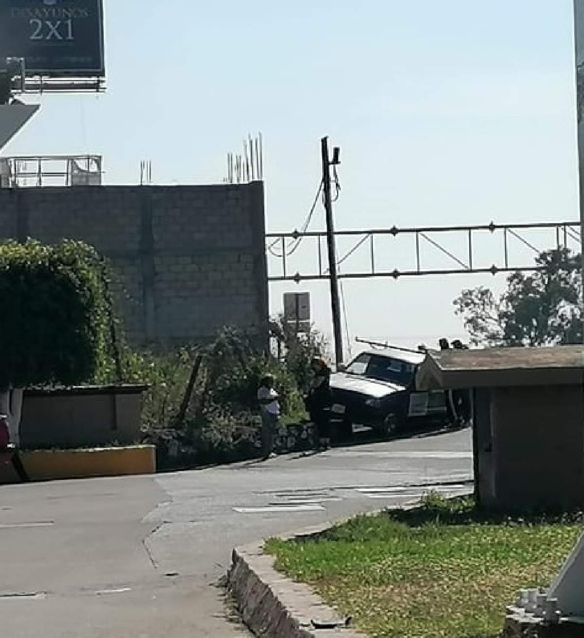Fallece automovilista de un infarto