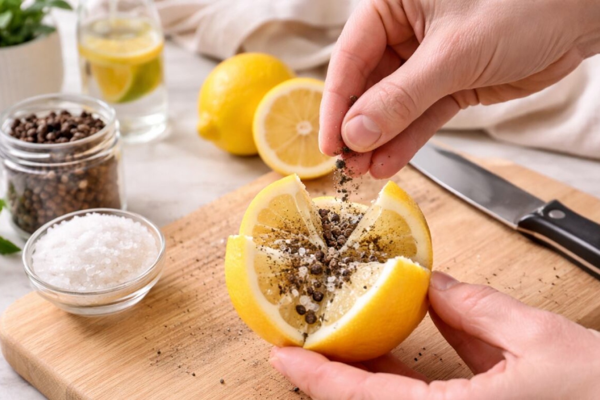 ¿Para qué sirve poner medio limón con pimienta en el inodoro? Lo que debes saber sobre este truco casero