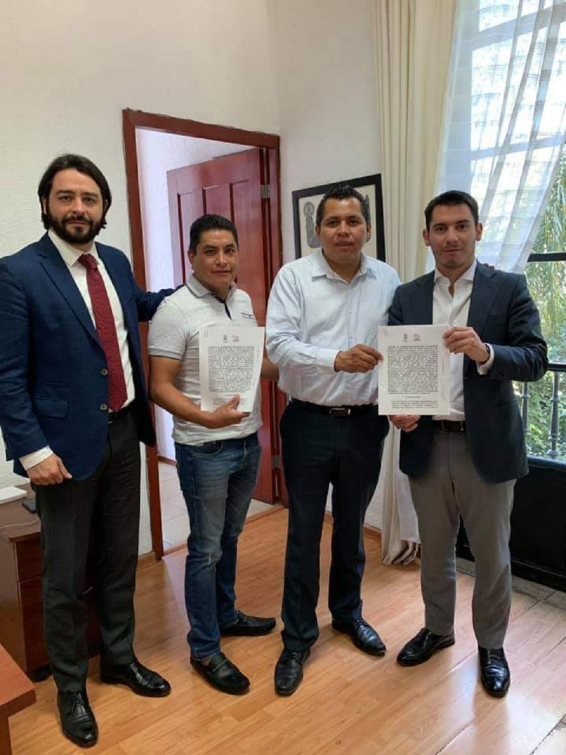 Entrega Totolapan propuesta de colaboración con el Mando Único