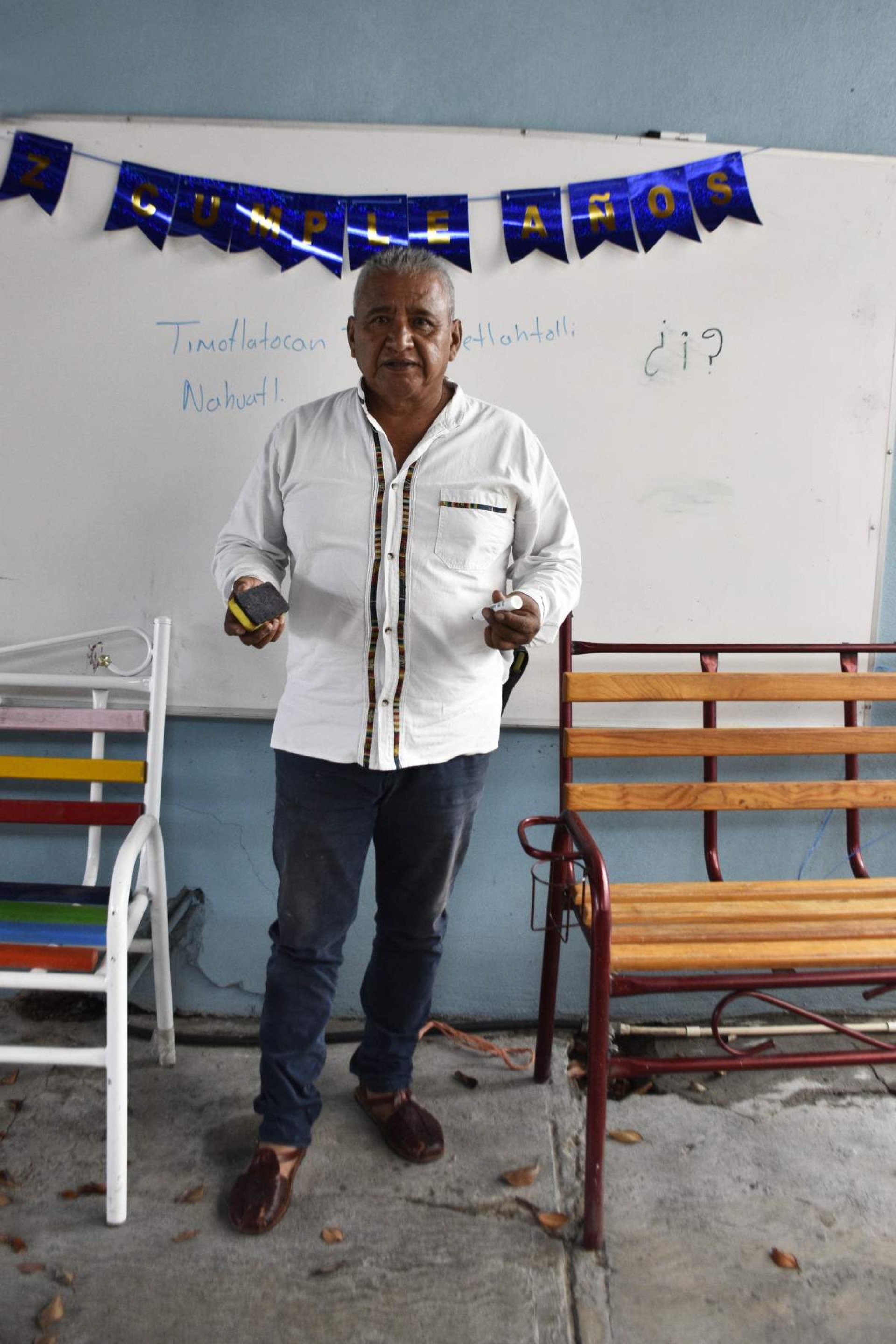 Pablo Paredes, el maestro que encontró sus raíces en el náhuatl