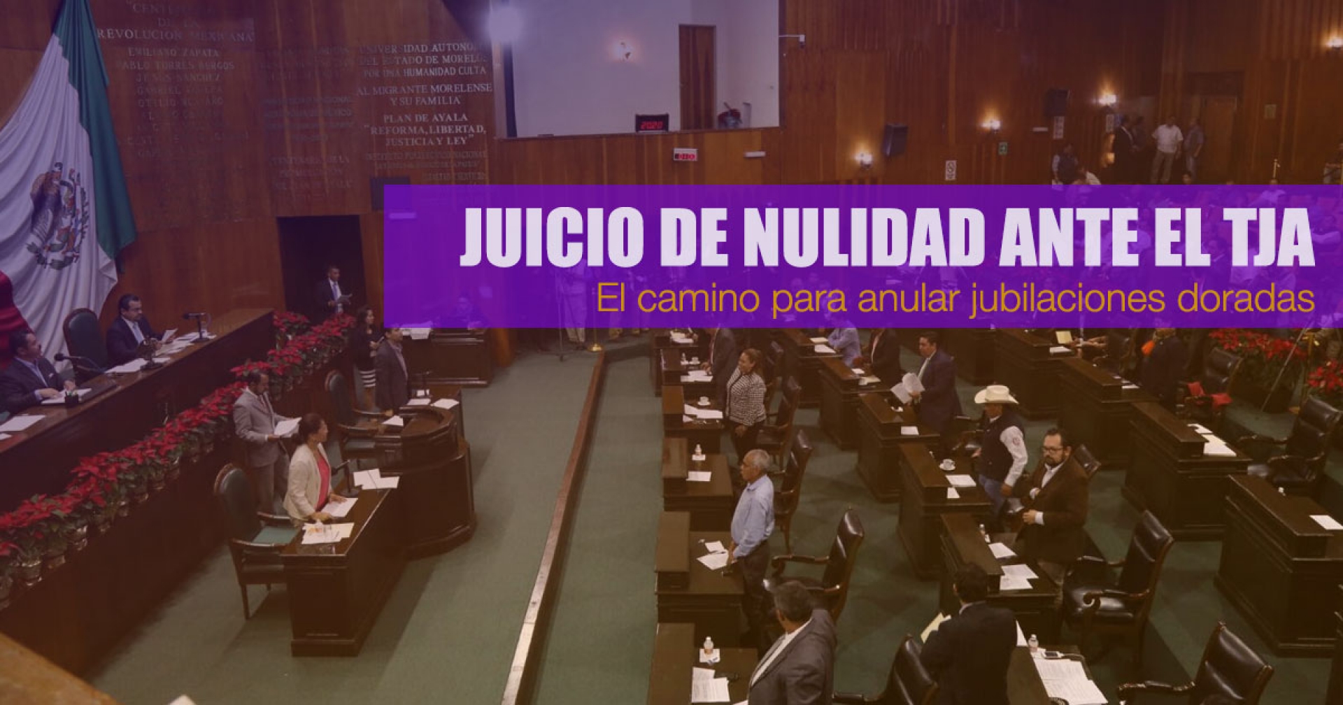 Juicio de nulidad ante el TJA, el camino para anular jubilaciones doradas: especialista