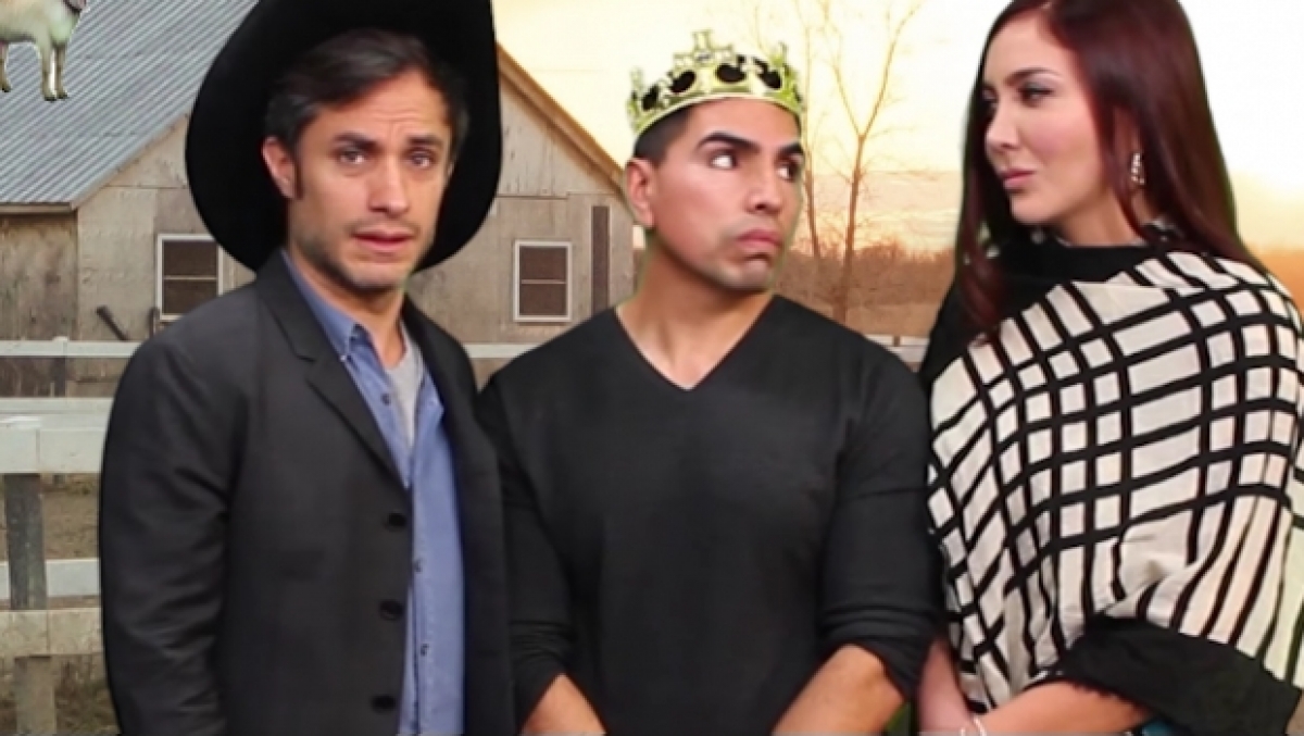 Gael García parodia invitación a los XV años de Ruby