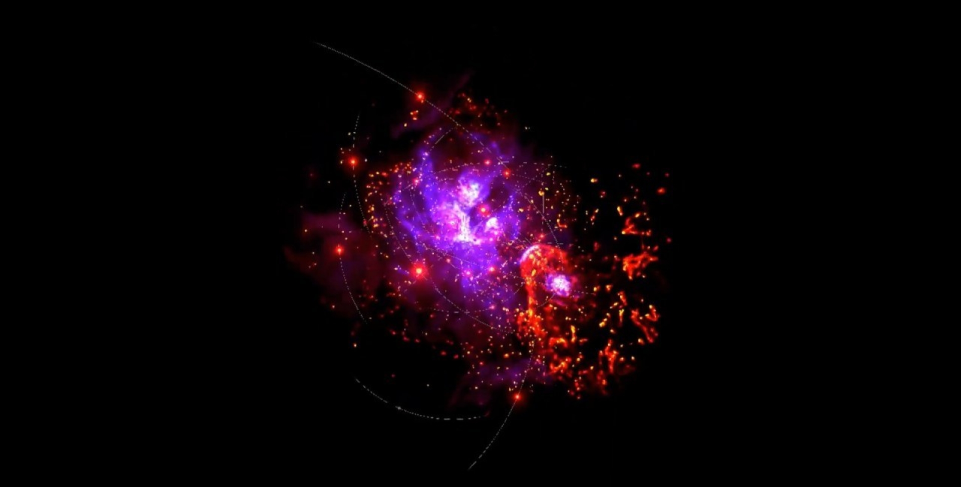 Simulación de realidad virtual de la NASA te lleva al centro de nuestra galaxia