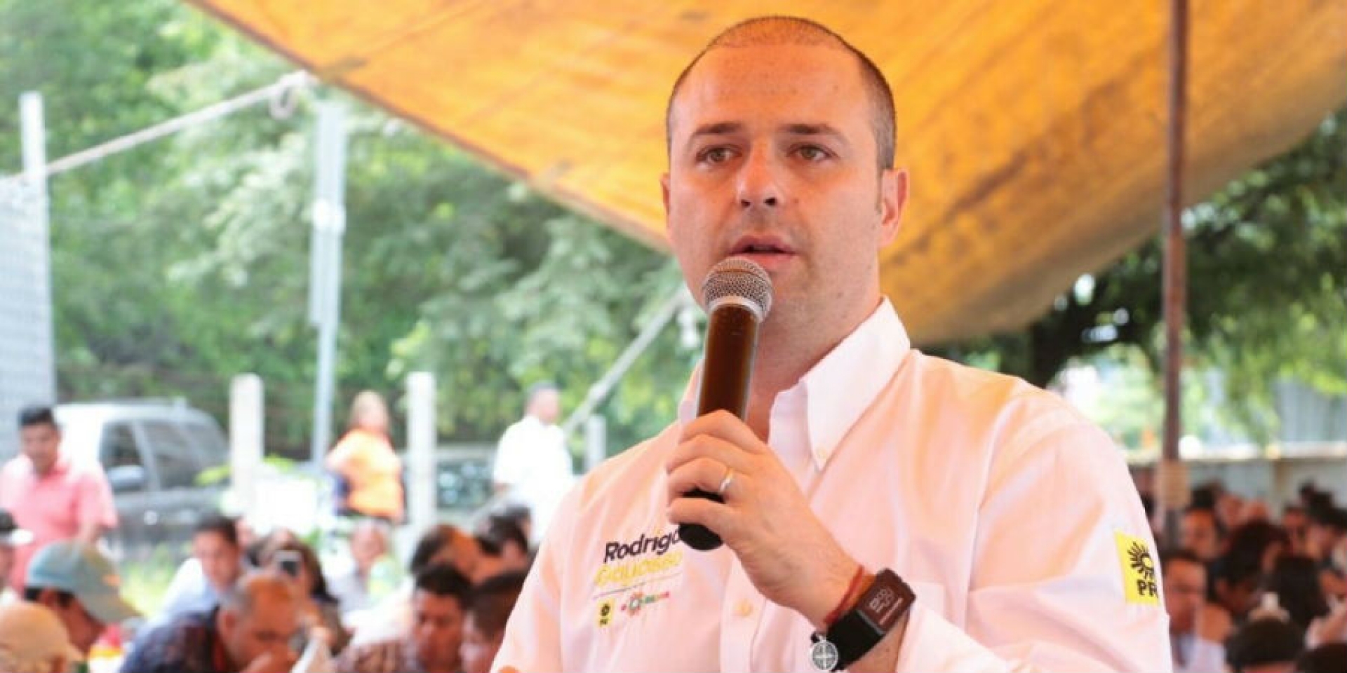 Afirma candidato a gobernador por coalición 'Juntos Por Morelos' que no se dejará amedrentar por la delincuencia organizada